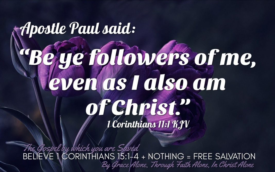 follow me as i follow christ